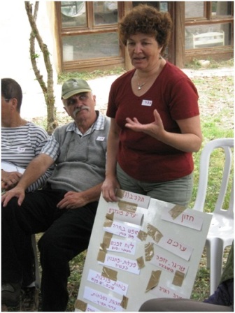 תמונה מתוך סדנה של קהילה ירוקה