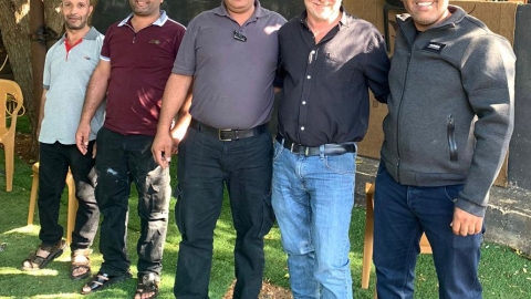 סיור עם ראש עיריית סחנין