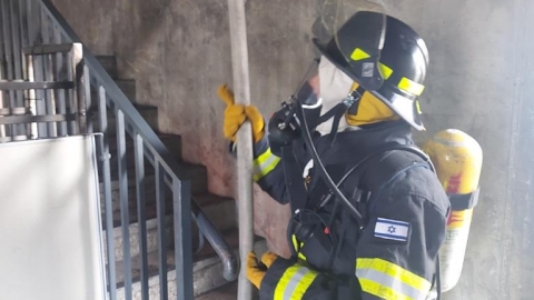 אימון יחידת כיבוי אש מועצתית